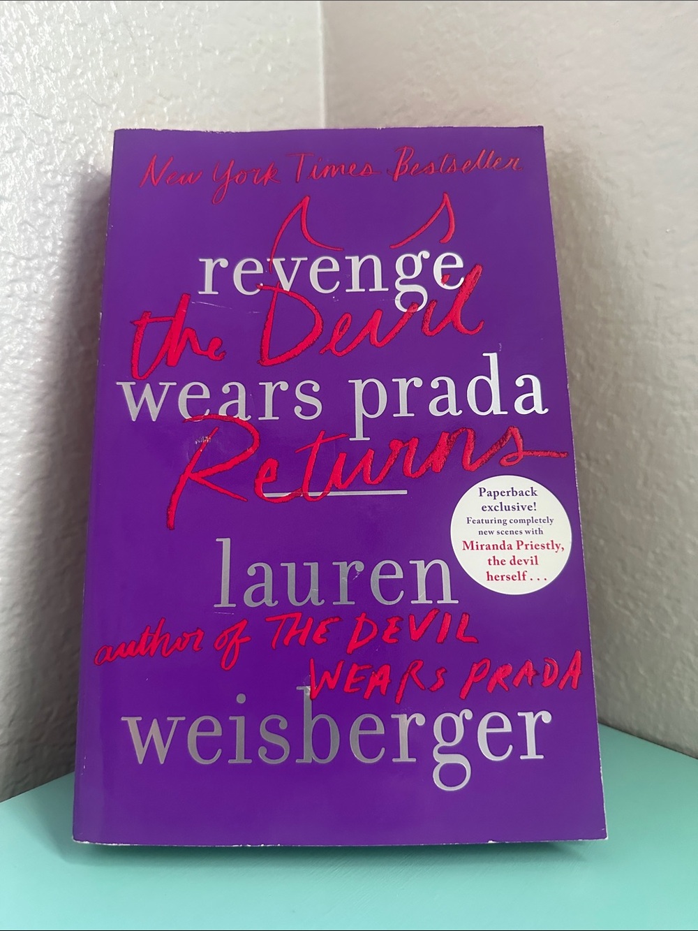 Revenge The Devil Wears Prada Returns by L. Weisberger paper book-new/never used
